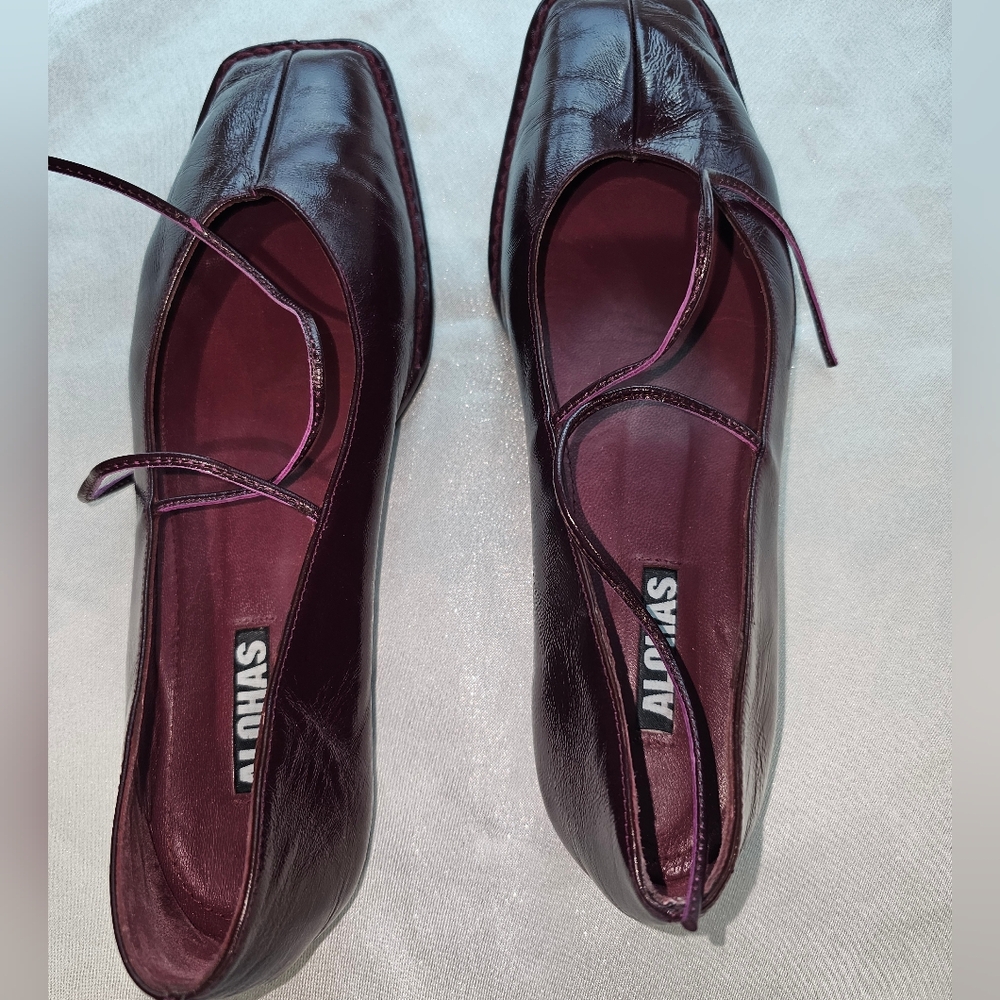 ALOHAS Sway Square Toe Ballet Flats Sz  EU40/US9-9.5 - Picture 14 of 16